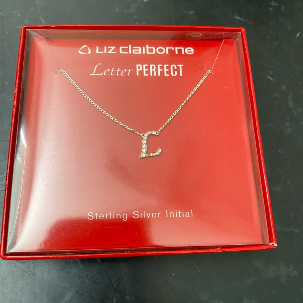 Sterling Silver Initial Necklace